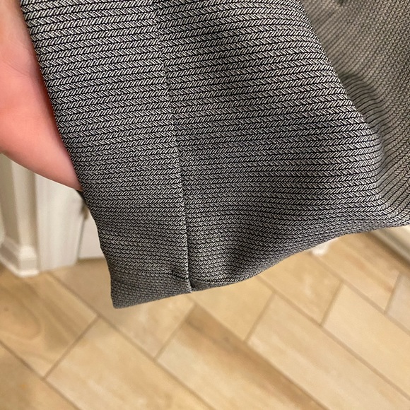 ZANELLA Men’s Wool Dress Pants light grey pleated Stefano. Waist 36” 28” Inseam - Picture 7 of 13